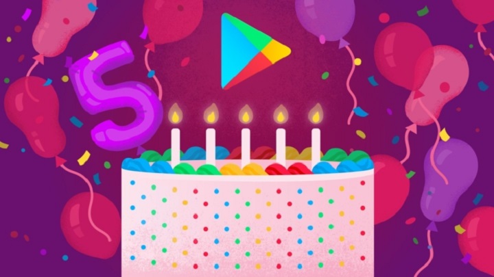 Google Play cumple 5 años: lo más descargado
