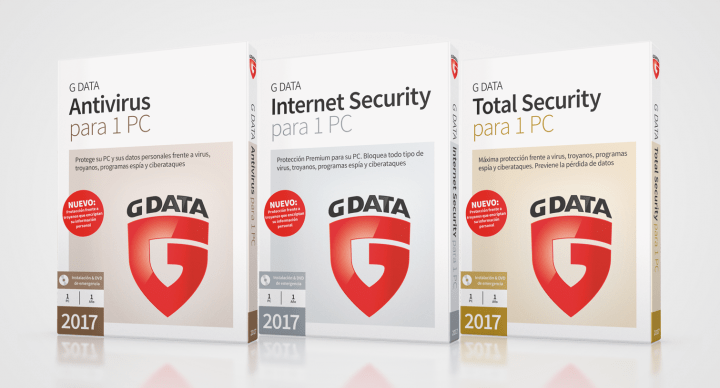 G DATA Antivirus, Internet Security y Total Security 2017 protegerán contra el ransomware