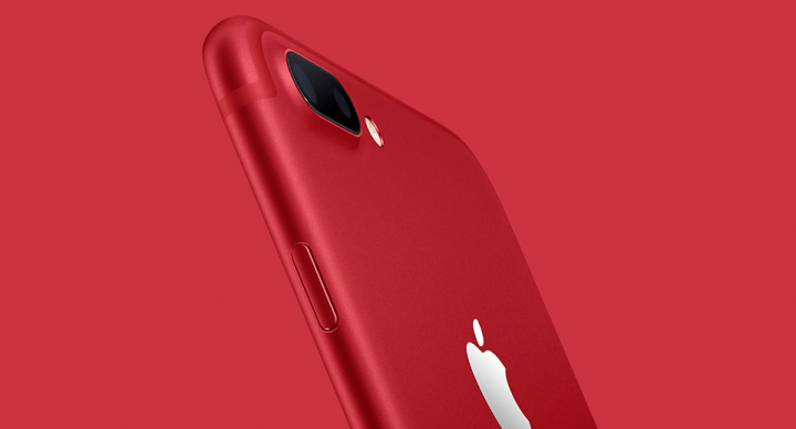 iPhone 7 e iPhone 7 Plus Product Red, la edición en rojo con fines solidarios