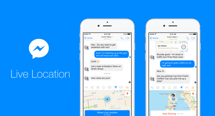 Facebook Messenger ya permite compartir tu ubicación en tiempo real