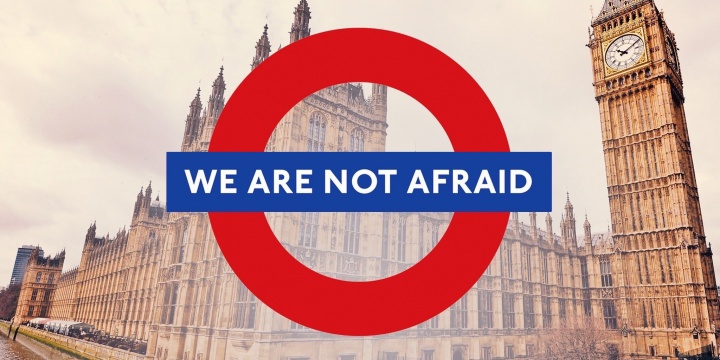 Las redes sociales se llenan de #WeAreNotAfraid tras el atentado de Londres