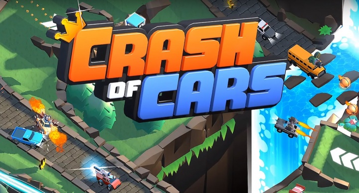 Descarga Crash of Cars, un juego de combates de coches para Android e iPhone