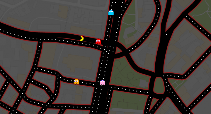 Google Maps permite jugar al Pac-Man en el mundo real por la broma del April Fools