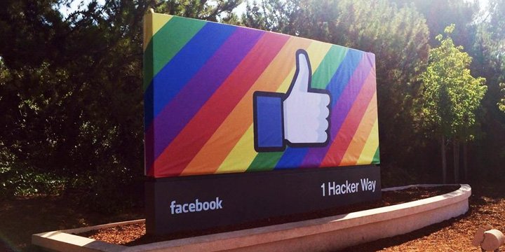 Cómo activar la reacción de la bandera LGBT en Facebook