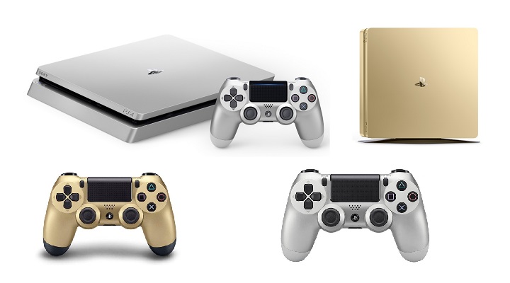 PS4 Gold y PS4 Silver, ya a la venta las versiones dorada y plateada de PlayStation 4