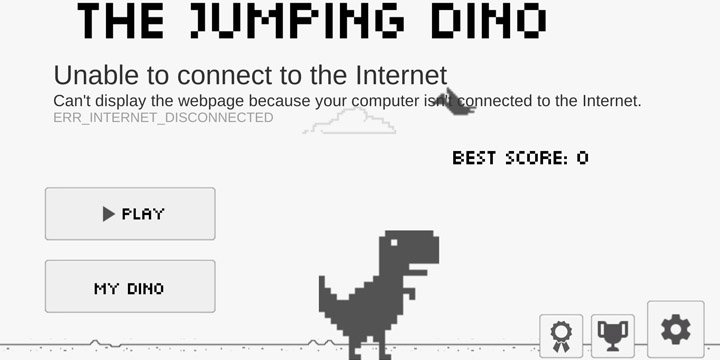 Descarga el del dinosaurio de "Chrome sin conexión" en Android