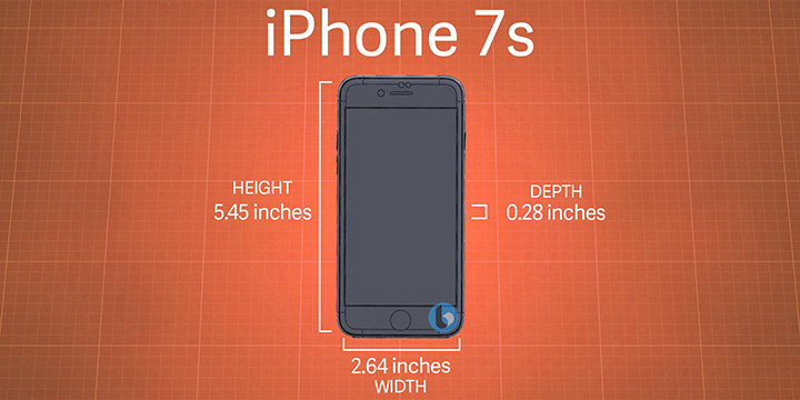 Una filtración nos revela las dimensiones de los iPhone 7s y 7s Plus