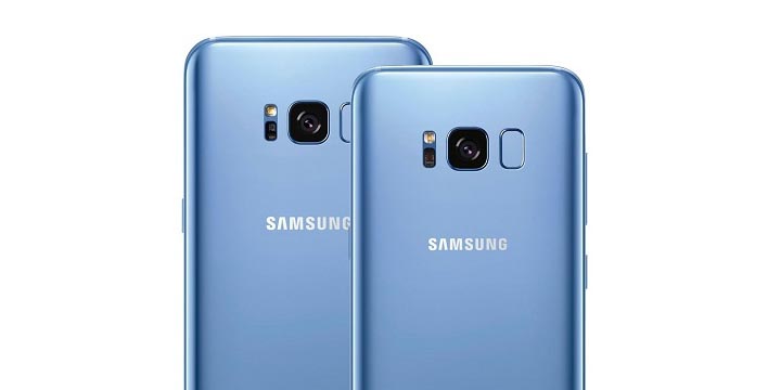 Samsung Galaxy S8 en color azul coral, ya disponible en España