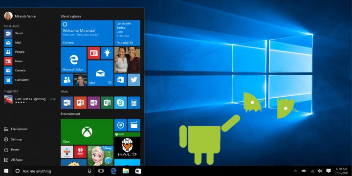 Windows 10 borra archivos en Android al moverlos