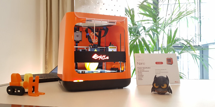 XYZprinting presenta en España su gama Da Vinci de impresoras 3D, con una a todo color