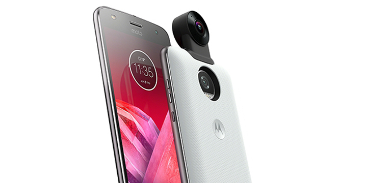 Nuevo Moto Mod 360 Camera: graba vídeos 4K en 360 grados