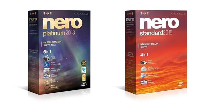 Nero 2018 ya disponible en España: gestiona todo tu contenido multimedia
