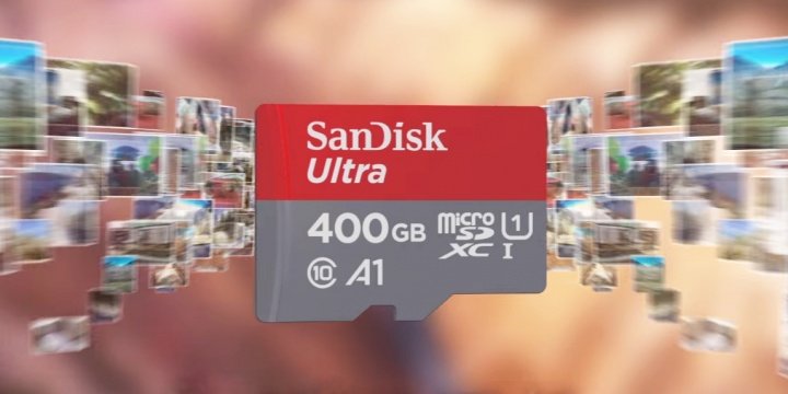 SanDisk Ultra microSDXC de 400 GB es la microSD con mayor capacidad del mundo
