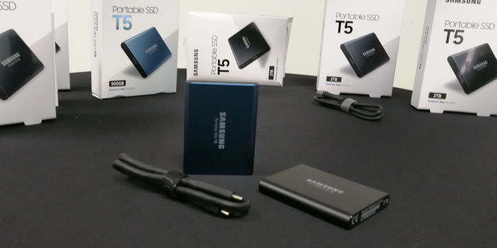 Samsung Portable SSD T5 llega a España: almacenamiento portátil de alta velocidad