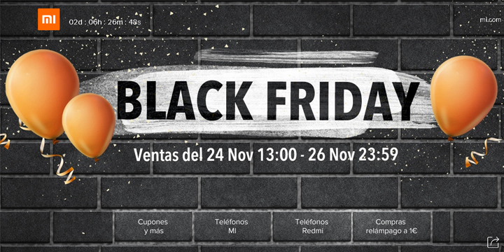 Xiaomi presenta su Black Friday en España, incluyendo móviles a 1 euro
