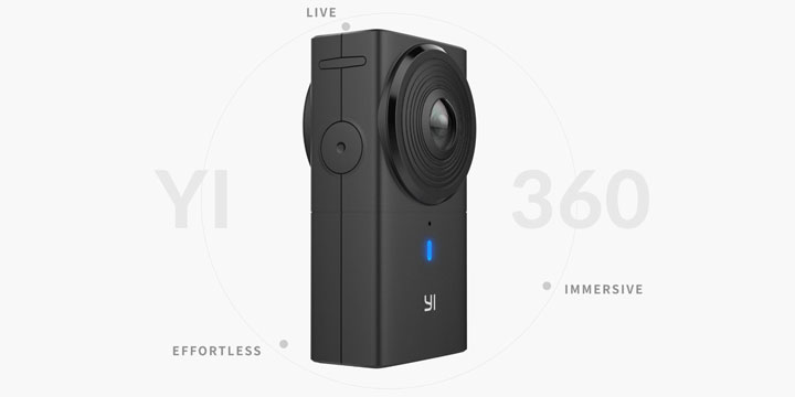 Yi 360 VR, la nueva cámara de 360 grados para realidad virtual de Xiaomi