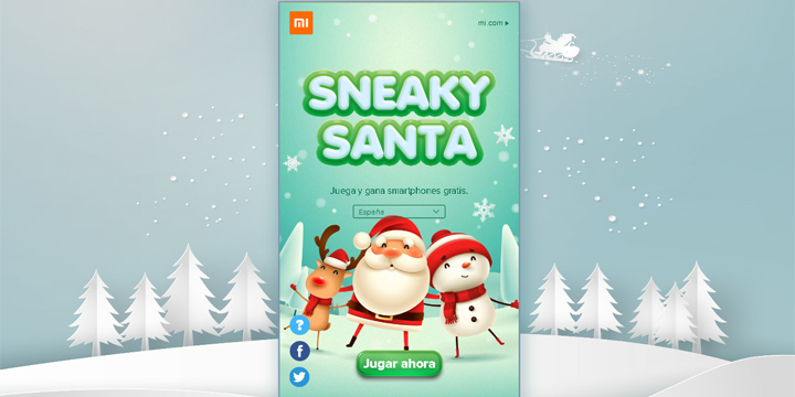Xiaomi regala descuentos y smartphones en su juego de Navidad