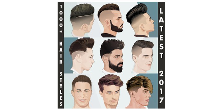 Encuentra tu corte de pelo con la app 1000+ Boys Men Hairstyles and Hair cuts 2017