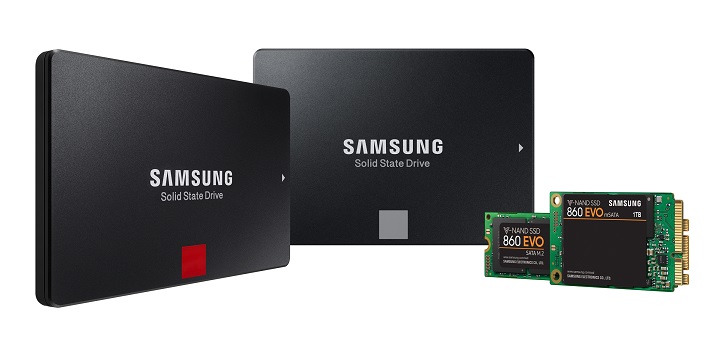 860 EVO y 860 PRO, los nuevos discos SSD de Samsung