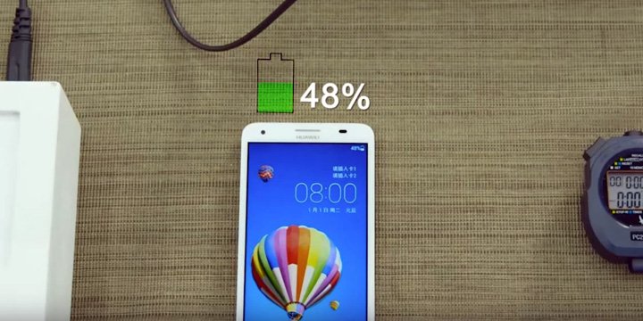 Huawei P20 cargaría el 45% de la batería en 5 minutos