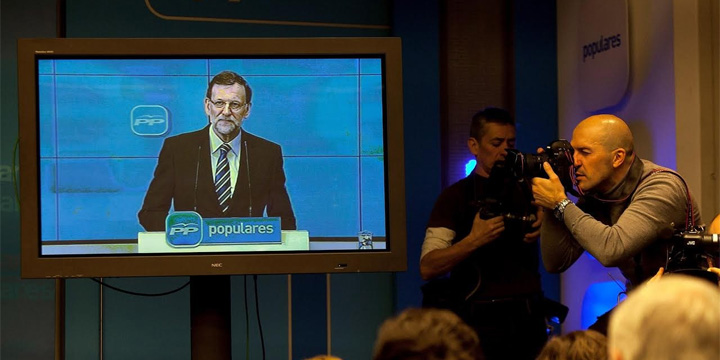El "plasma de Rajoy" se pasa a HD: el streaming de Presidencia será renovado