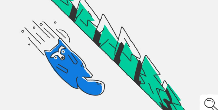Nuevo Doodle en Google: un mapache deportista por los Juegos Olímpicos de Invierno