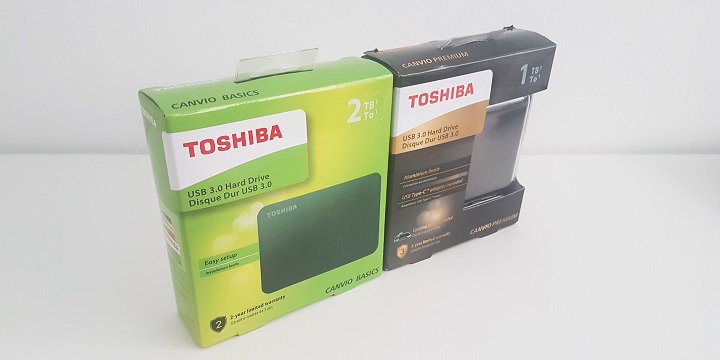 Comparativa: Toshiba Canvio Basics vs Canvio Premium, dos buenos discos duros externos