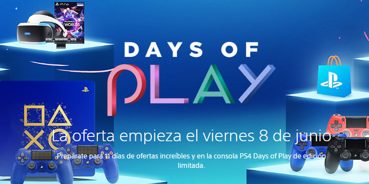 Days of Play, rebajas en juegos de PS4, accesorios y una edición especial de la consola