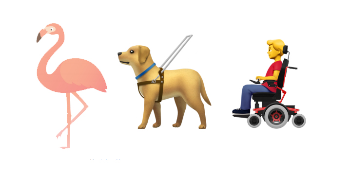 Conoce los emojis de 2019: flamencos rosa, gofres, sillas de ruedas y más