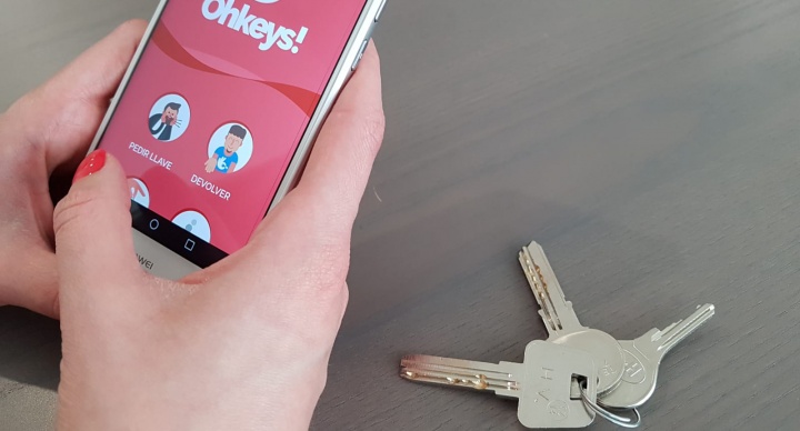 Ohkeys!, la app que soluciona la pérdida de llaves en menos de una hora