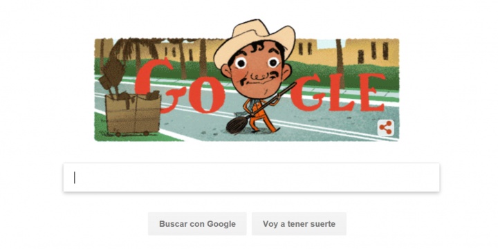 Google dedica un Doodle a Cantinflas