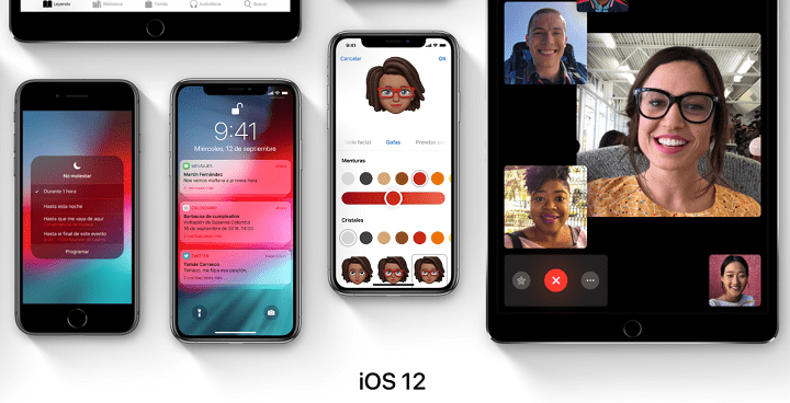 iOS 12 ya está disponible para instalar