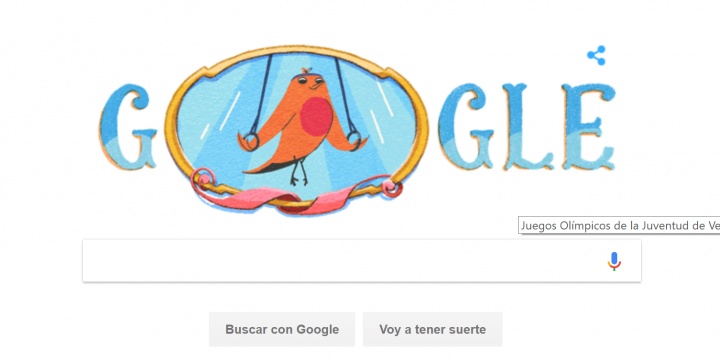 Google lanza un Doodle por los Juegos Olímpicos de la Juventud de Buenos Aires 2018