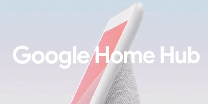 Google Home Hub, un altavoz inteligente con pantalla de 7 pulgadas