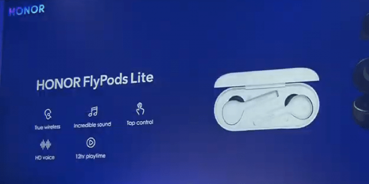 Honor FlyPods Lite, auriculares inalámbricos con estuche de carga y 12 horas de autonomía