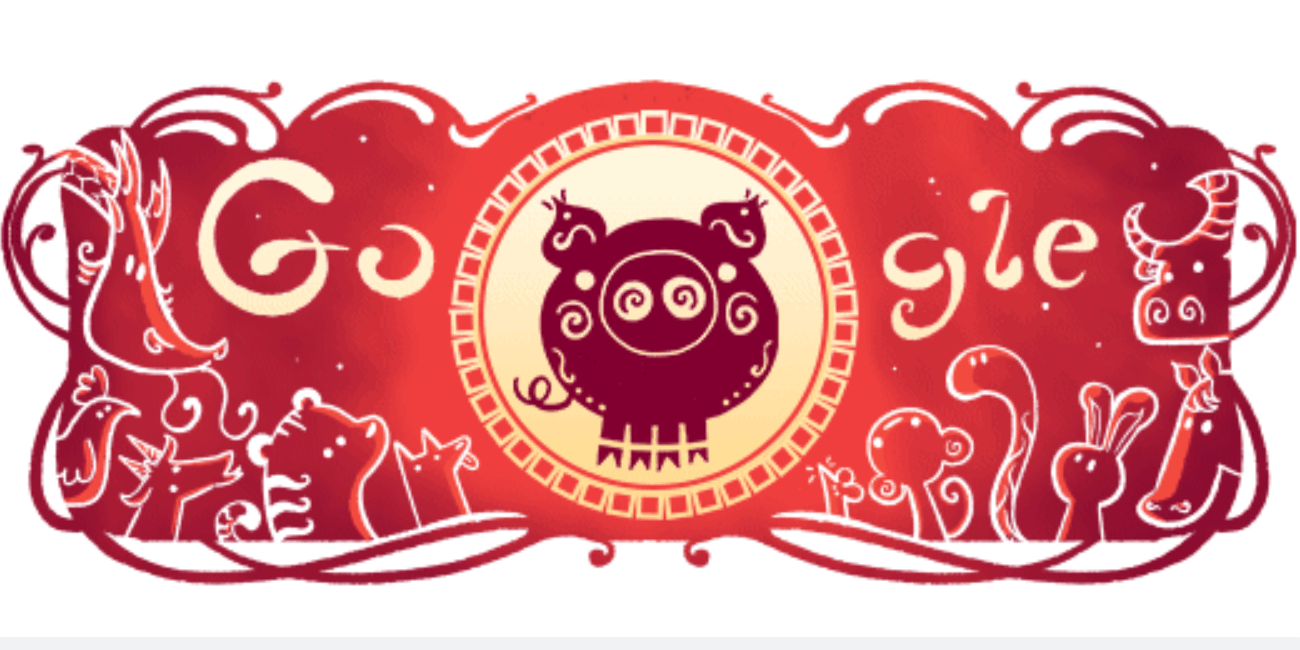 Google celebra con un Doodle el Año Nuevo chino
