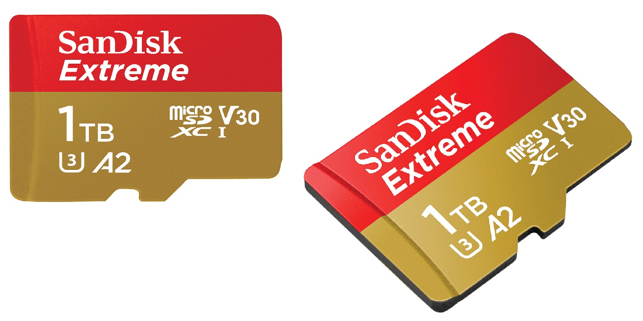 SanDisk presenta una MicroSD de 1 TB con velocidad de lectura de hasta 160 MB/s