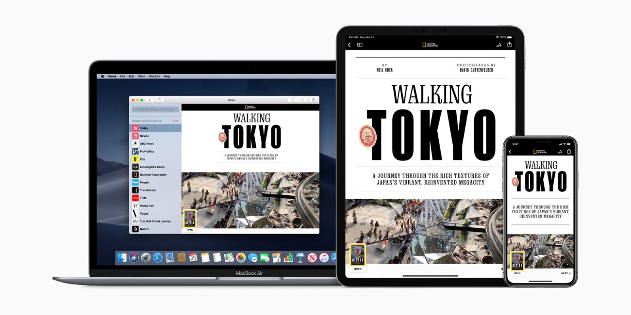 Apple News+, la suscripción con periódicos y revistas en formato digital