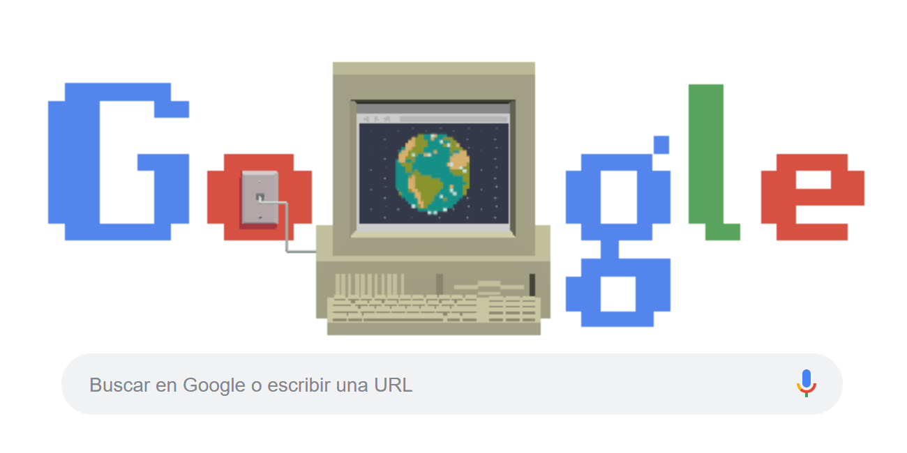 Google celebra el 30 aniversario de Internet con un Doodle