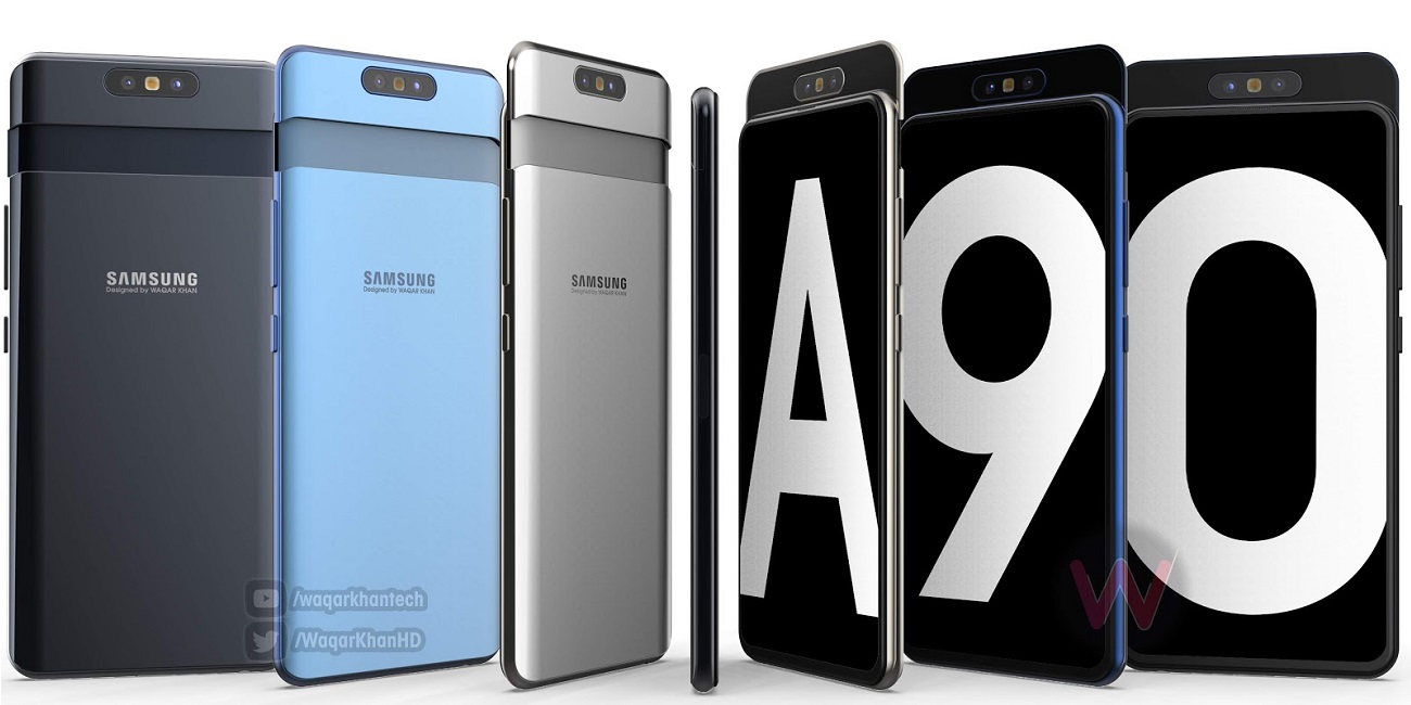 Se filtran imágenes y las especificaciones técnicas del Samsung Galaxy A90