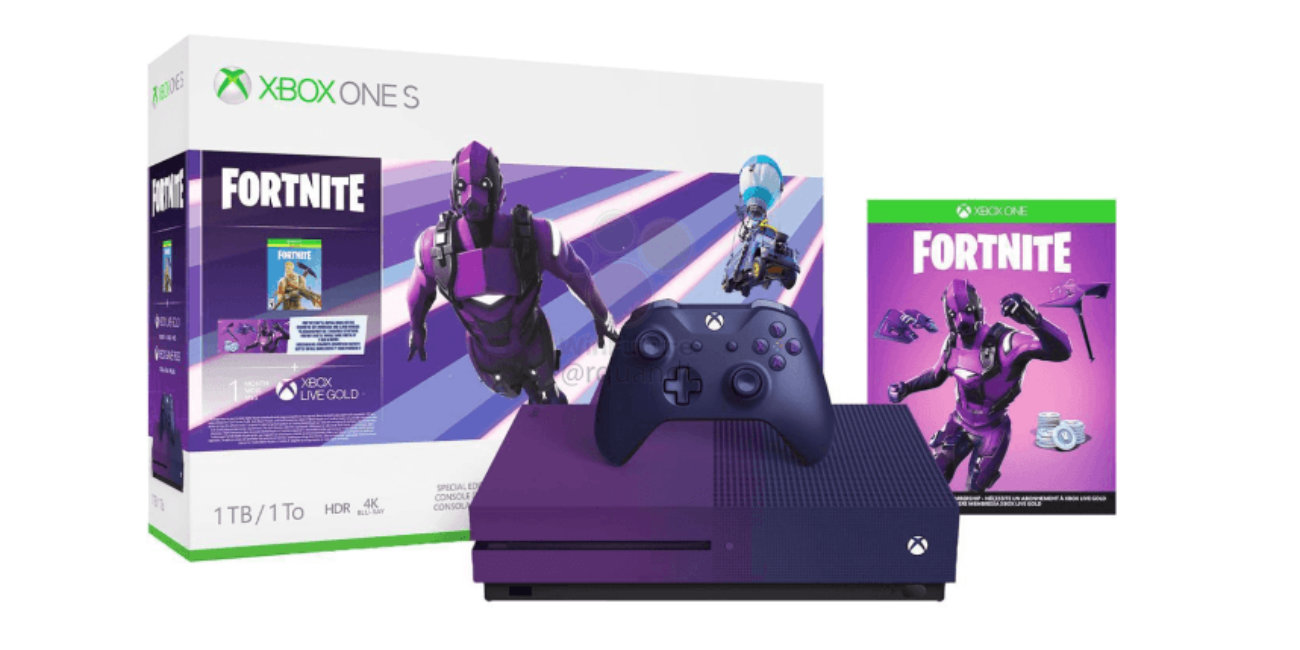 Xbox One S tendrá una edición Fortnite