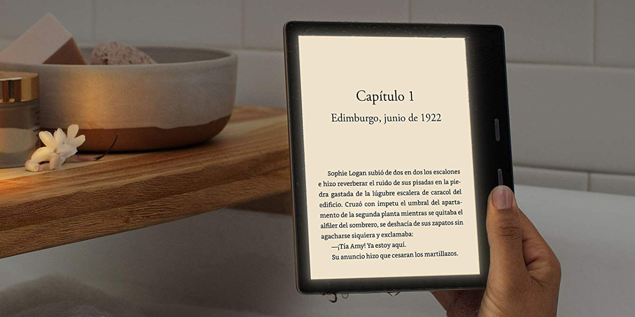 Amazon Kindle Oasis se renueva: mejor pantalla y batería en el e-reader resistente al agua