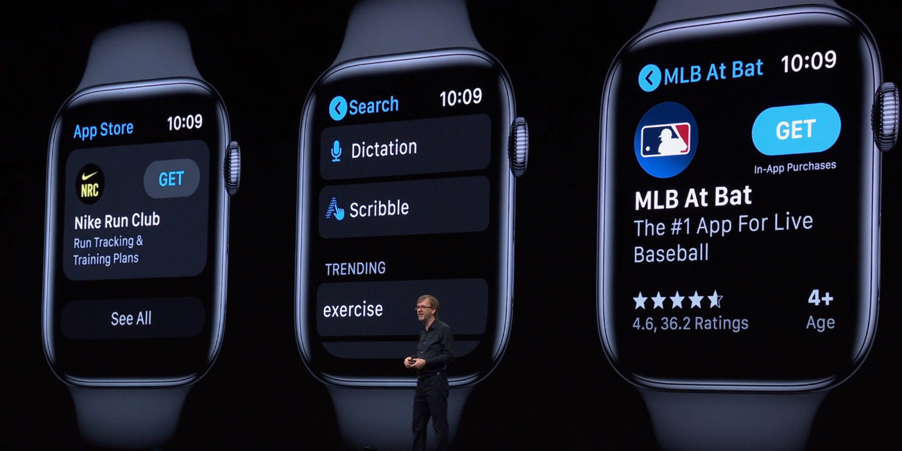 Apple Watch añade apps que no dependen del iPhone y una App Store propia