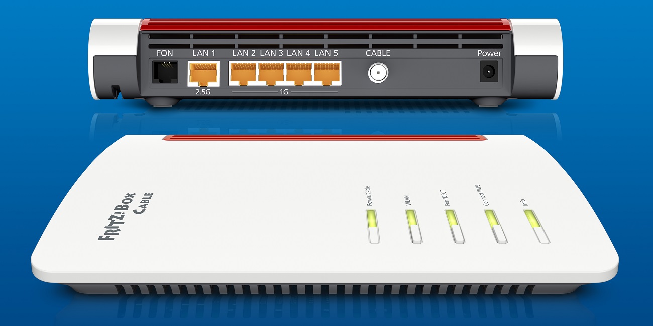 FRITZ!Box 6660 Cable: un router con WiFi 6, Ethernet a 2,5 Gbps y FRITZ!OS 7.10