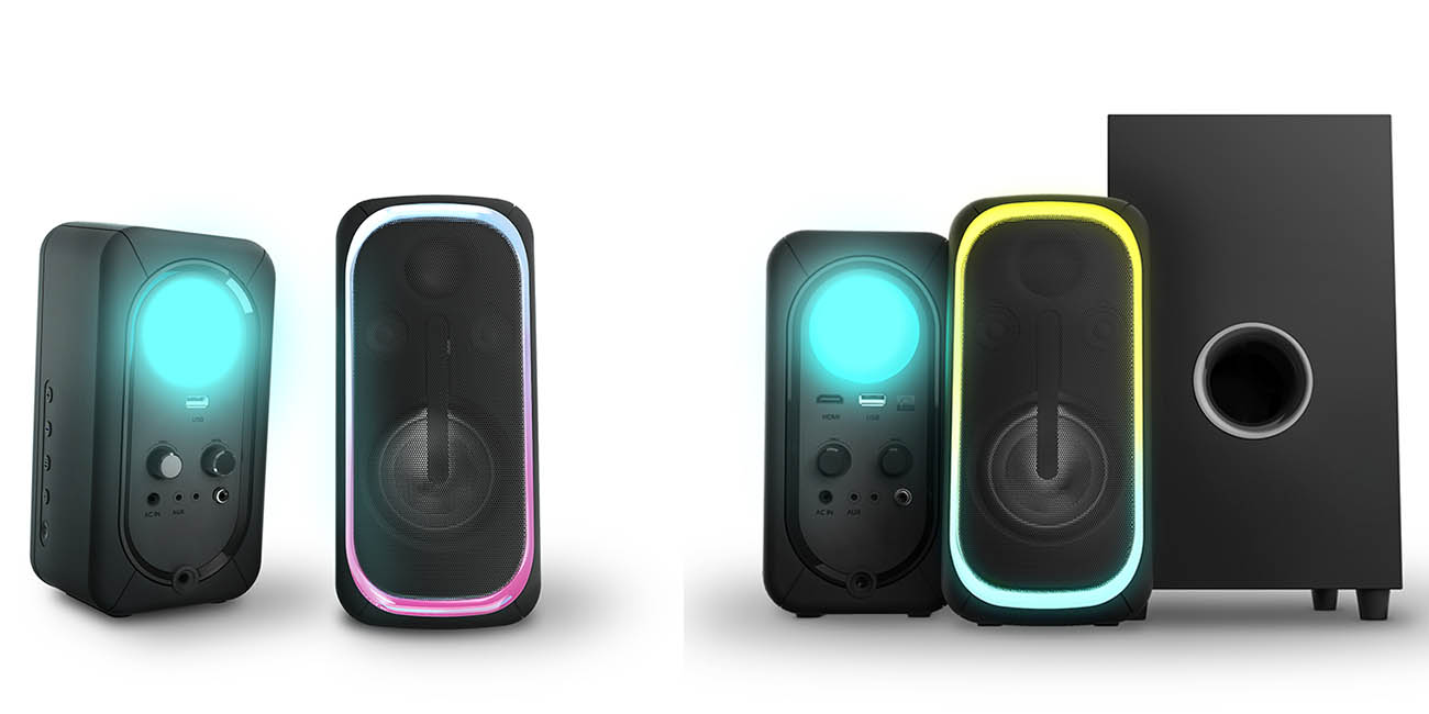Energy Sistem Speaker ESG 5 Thunder y ESG 3 Inmersive, los altavoces gaming con luces RGB