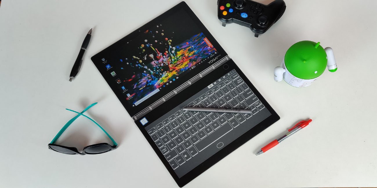 Review: Lenovo Yoga Book C930, el portátil que parece una libreta con dos pantallas