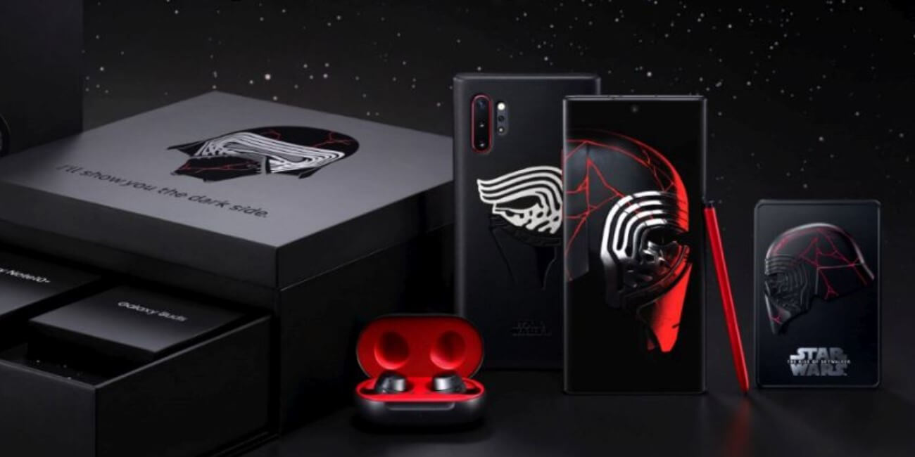 Samsung Galaxy Note 10+ Star Wars, una edición especial con un diseño en negro y rojo