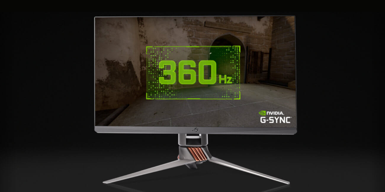 Asus ROG Swift 360: el monitor gaming a 360 Hz para ser más rápido en los eSports
