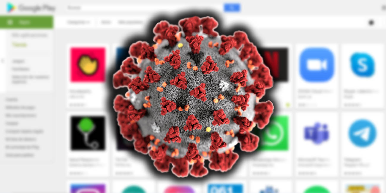 Las apps más descargadas por el coronavirus