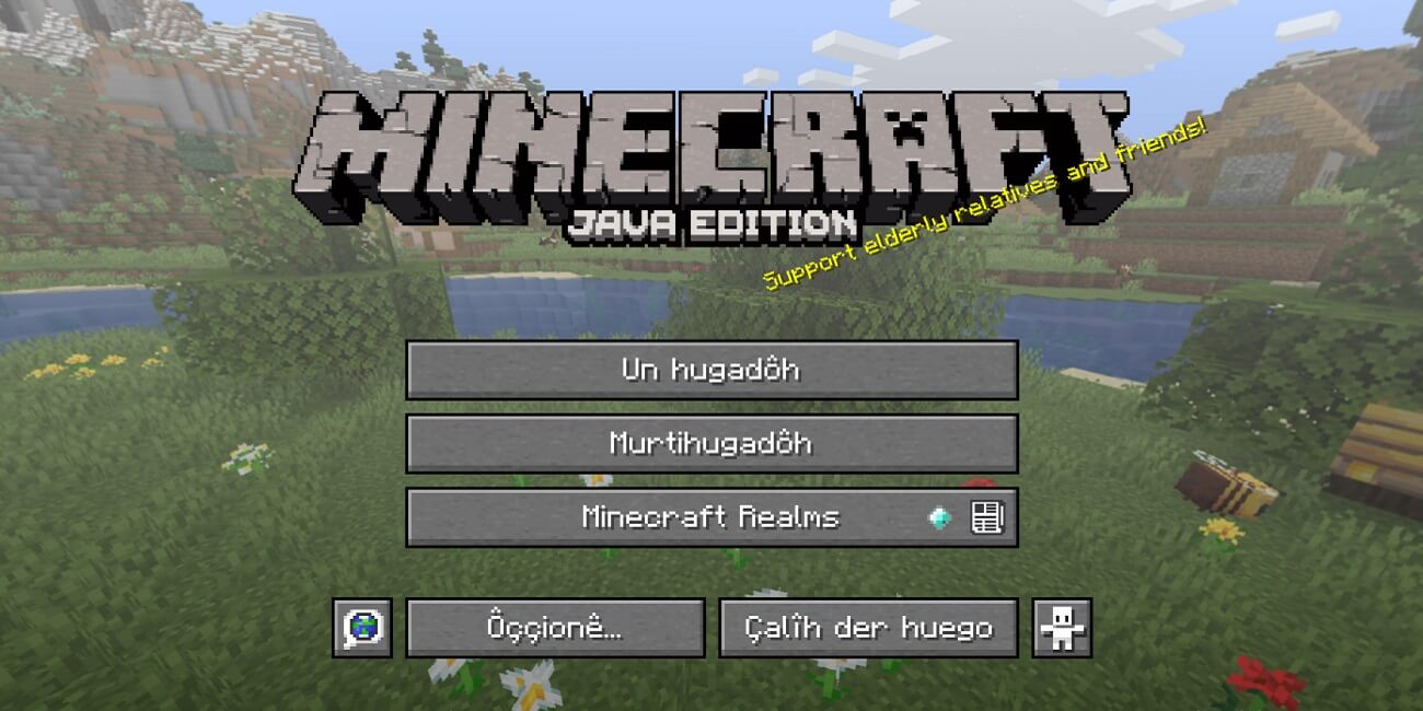Minecraft incluye el andaluz como idioma